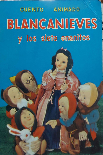 Blancanieves Y Los Siete Enanitos Animado Usado * 