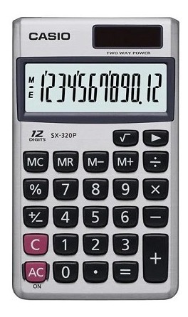 Calculadora Casio De Bolsillo Sx-320p