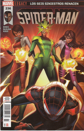 Comic  Spider-man # 236 Los Seis Siniestros 