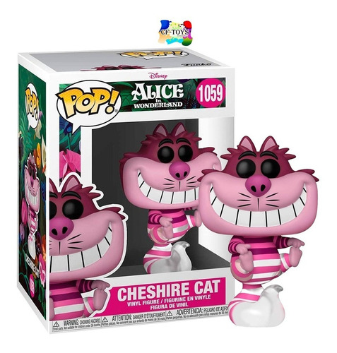 Alicia Pais De Las Maravillas Cheshire Gato Funko Pop Cf