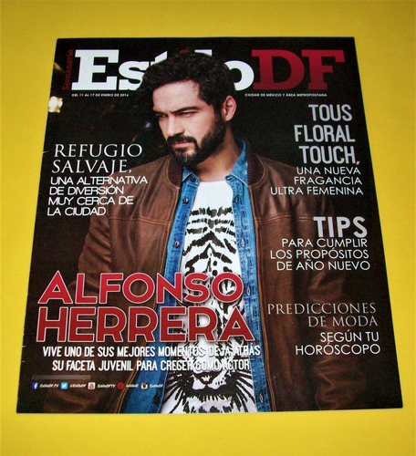 Alfonso Herrera Revista Estilo Df 2016 Rebelde Rbd 