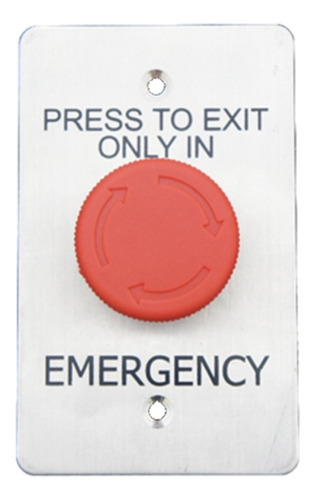 Botón De Evacuación Emergencia Desactivar Sistema Giro