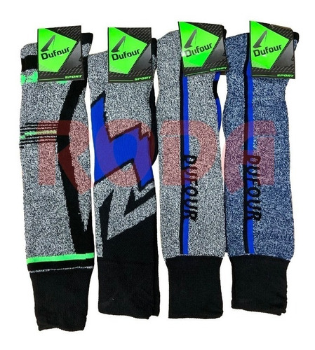 Imagen 2 de 5 de Medias Dufour Soprt Termicas Moto Bici Outdhoor Motoscba P