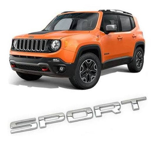 Emblema Insignia Sport Para Jeep Renegade 