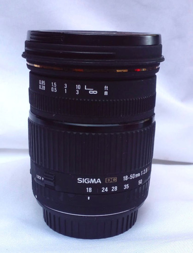 Lente Objetivo Sigma Dc 18-50mm 1:2.8 Ex