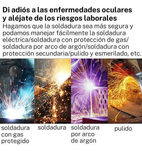 Gafas De Seguridad Para Soldar Con Oscurecimiento Automático