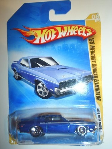 Hot Wheels 2009 Nuevos Modelos Blue 69 Mercury Cougar Elimin