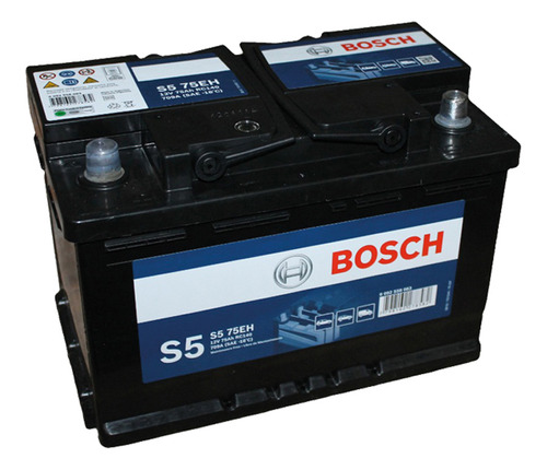 Bateria 12x75 75amp 275x174x190 +izq Bosch 0092s58083