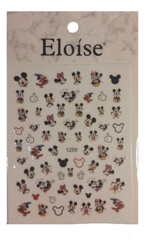 Stikers Para Uñas Mickey 