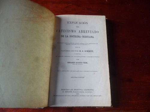 Catesismo Abreviado De La Doctrina Cristiana