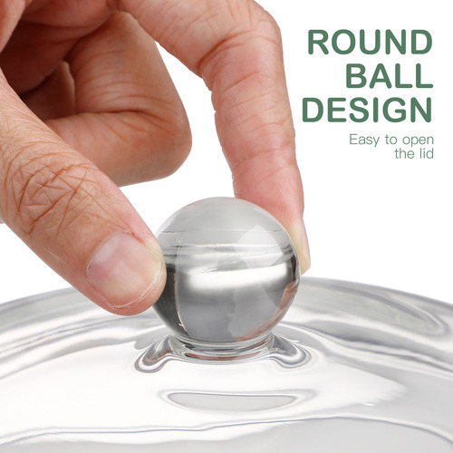 Olla De Vidrio Para Sopa Home Glass, Olla De Vidrio Para Est