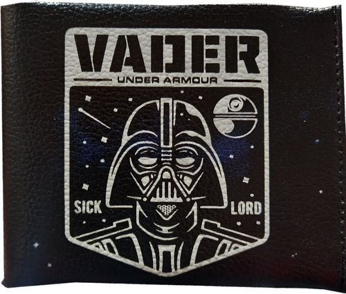 Imagen 1 de 5 de Billetera Shakka Star Wars Darth Vader Muy Lejano