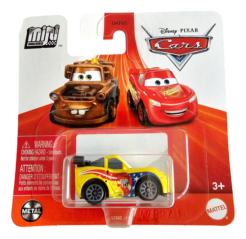 Mini Racers Disney Pixar Cars Jeff Gorvette Mattel
