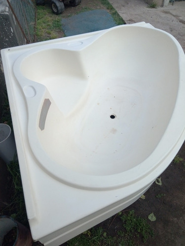 Bañera Esquinera Sin Hidro Poco Uso Pequeños Detalles Fibra