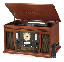 Comprar Victrola Tocadiscos De 3 Velocidades 8 En 1 Con Bluetooth