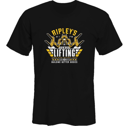 Remeras Aliens Power Lifting Ripley Sci Fi *mr Korneforos*