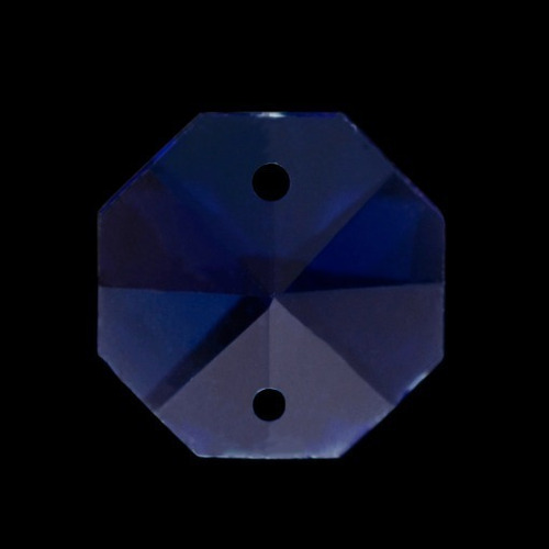 Cristal Octagonal Azul K9 - 100 Peças.