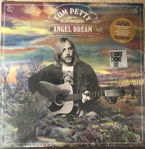Vinilo Tom Petty Angel Dream Lp Blue Vinyl Nuevo