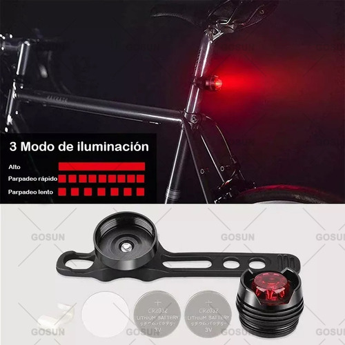 Hispeed Luces Delanteras Y Traseras Impermeables Para Bicicleta 300 Lm
