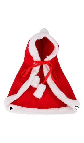 Roupa Pet Capa Noel Natal Roupinha Cachorro Gato