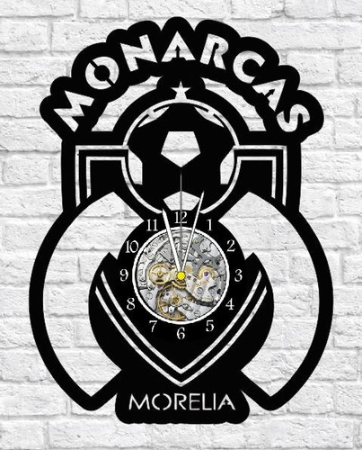Reloj Corte Laser 2016 Monarcas Morelia Escudo
