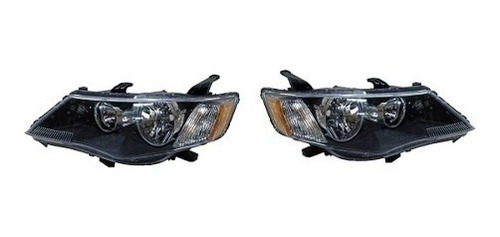 Par Juego Faros Mitsubishi Outlander  2007 - 2009 Xry