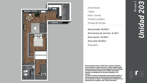 Imagen 5 de 14 de Spatium, Villa Colón, Torre 2, Unidad 203