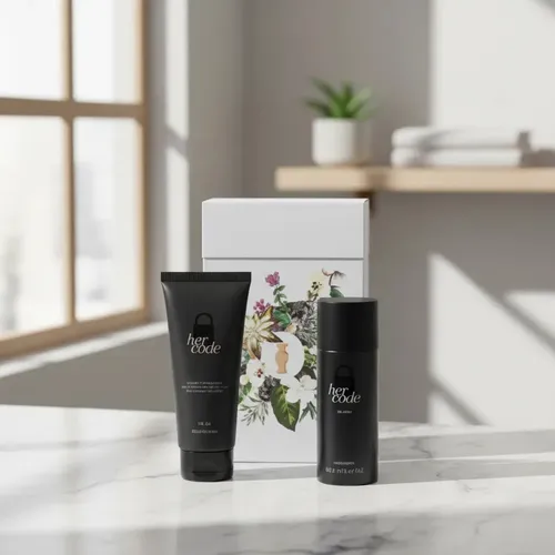 Kit Presente Her Code: Body Splash + Hidratante | MercadoLivre
