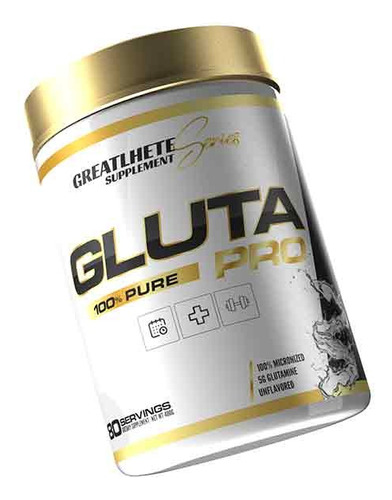 Glutamina 100% Pure Pro - 80sv 400gr - Greatlhete