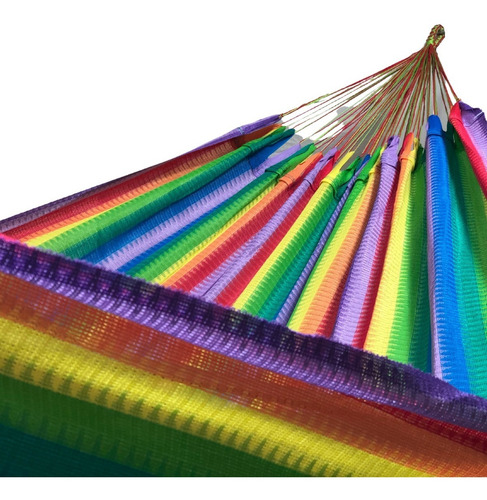 Imagen 3 de 6 de Hamaca Muy Bonita De Nylon 100% Hecho En Mexico Yucatan