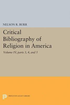 Libro Critical Bibliography Of Religion In America, Volum...