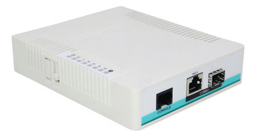 Mikrotik L5 5-sfp 1-sfp-combo-poe Console Switch Fibra Admin