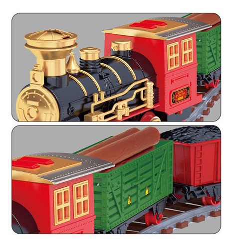 Juego De Trenes Para Niños, Niñas, Tren De Juguete 251 Pcs