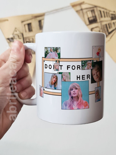 Taza Taylor Swift Do It For Her Cerámica Importada Orca