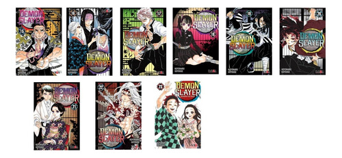 Combo Demon Slayer / Kimetsu No Yaiba Tomos 15 A  23 - Manga