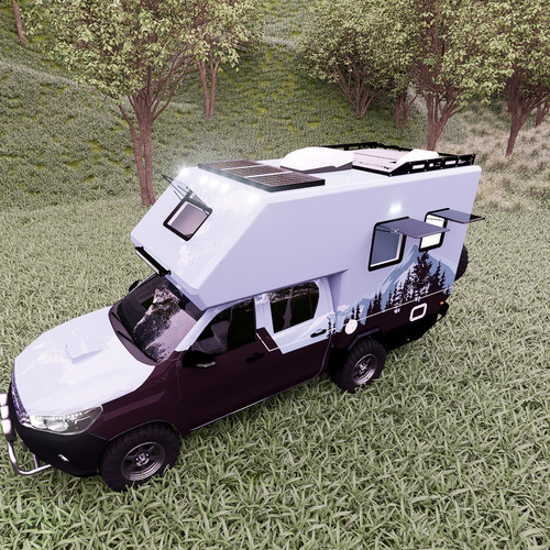 Camper Hilux 4x4 0km Cabina Doble En Stock