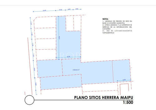 Amplio Terreno Casi 3500 Mts Ideal Para Construir Edificios