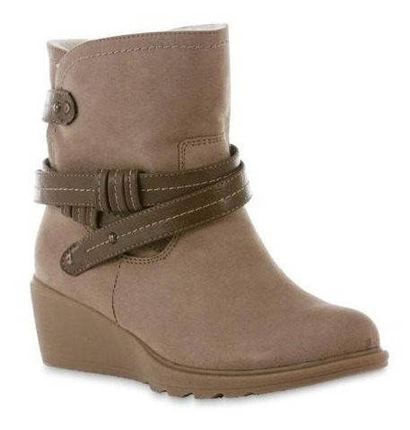 Botas Dama /niñas T/ 22 Mex. Joe Boxer Gamuza Forro Peluche 