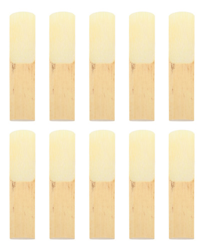 Juego De 10 Piezas De Repuesto Para Saxofón Sax Reeds, Llave