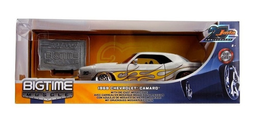 Jada Auto 1969 Chevrolet Camara Die Cast Art 54097 Loonytoys