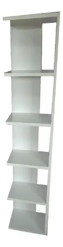 comprar Módulo Diseño 5 Estantes Biblioteca Libro Esquinero Muebleds