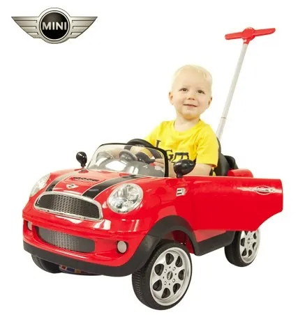 Mini Cooper Prinsel Con Baston Para Empujar De Exhibicion Cuotas