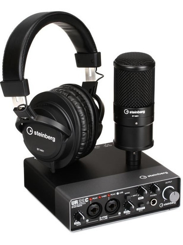 Steinberg Ur22crpack Kit Para Estudio De Grabación 192khz 