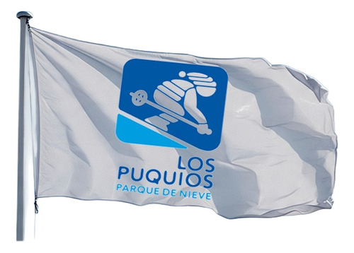 Bandera Ski Los Puquios. Mendoza