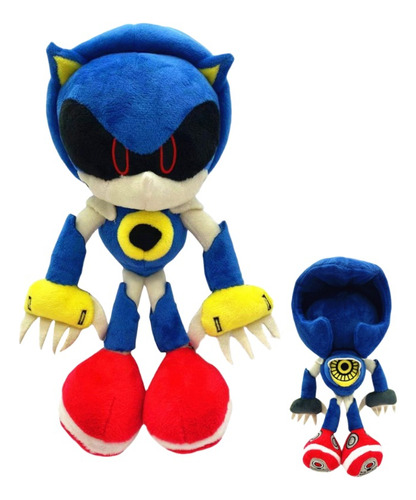 Peluche Metónico De Metal Sonic The Hedgehog