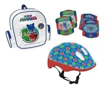 Comprar Kit De Protección Para Niños Rodilleras Casco Coderas 