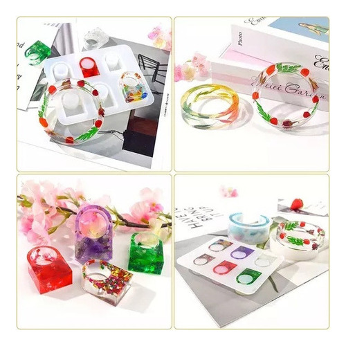 Pulsera Molde De Silicona De Resina De Anillo De Brazalete