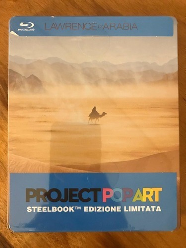 Blu-ray Lawrence Da Árabia- Edição Steelbook Project Pop Art