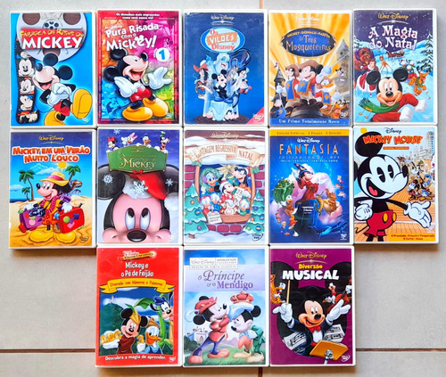 Dvd Coleção Mickey Mouse - Disney - 