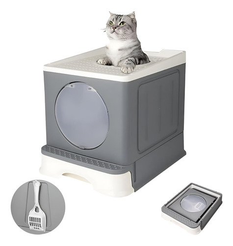 Caja De Arena Cerrada Para Gatos